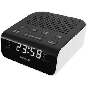 Sencor Radio alarm clock SRC 136 WH