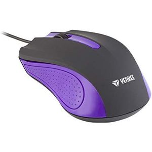 Yenkee - YMS 1015PE - Muis - USB - Bedraad - Ergonomisch Ontwerp - 1000 DPI