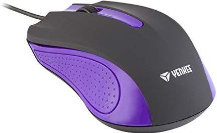 Yenkee - YMS 1015PE - Muis - USB - Bedraad - Ergonomisch Ontwerp - 1000 DPI