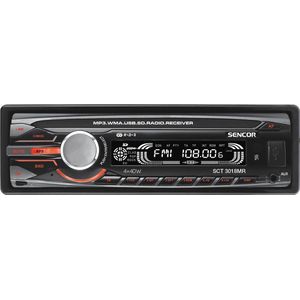 Sencor - SCT 3018MR - Autoradio - Zwart - 160 Watt - Digitale FM-tuner