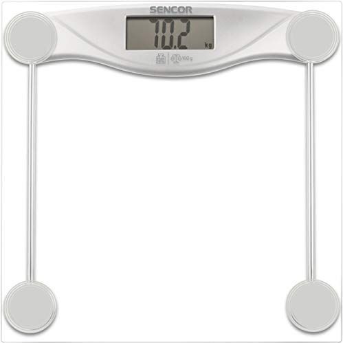 SENCOR SBS 113SL personenweegschaal design ultradun - transparant glazen oppervlak