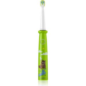 Elektrische sonische tandenborstel voor kinderen met 26.000 borstelsnelheid, groen