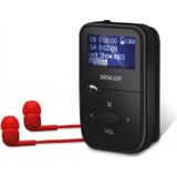 Sencor SFP 4408BK MP3 speler (8 GB), MP3-speler + draagbare audioapparatuur, Zwart