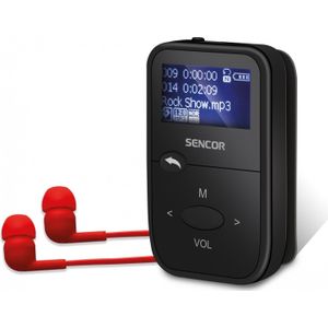 Sencor SFP 4408BK MP3 speler 8GB FM