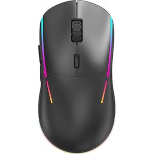 Yenkee - YMS 3500BK - Gamingmuis - Grijs - Draadloos met Duale Verbinding