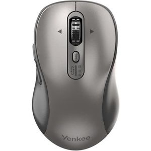 YENKEE - YMS 2010SR - Draadloze Muis - Zwart - USB 2.4 GHz en Bluetooth 5.1
