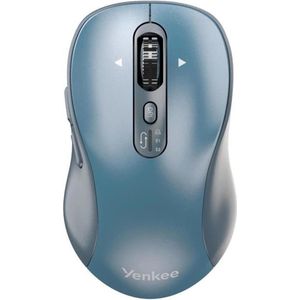 YENKEE - YMS 2010BE - Draadloze Muis - Zwart - USB 2.4 GHz en Bluetooth 5.1