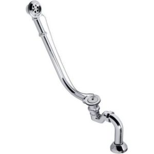 Sapho Badafvoer Retro Inclusief Ketting Plug Chroom tbv Vrijstaand bad Retro