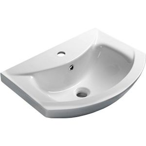 Zero Wastafel voor badkamermeubel 55x43,5cm
