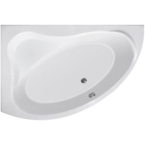 Aqualine Orava Bad 150x90x38cm, links/wit
