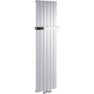 Sapho Colonna handdoekradiator 45x180 cm zilver 910W