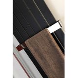 Designradiator Colonna - Recht - Antraciet - 910W - 45x180 cm