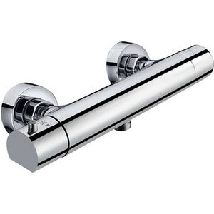 Opbouw douchekraan thermostatisch sapho kimura 2-knop chroom