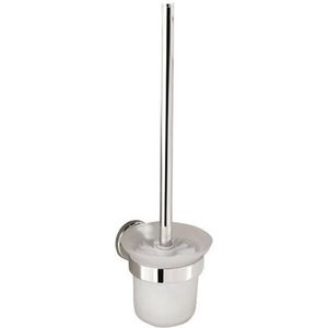 Toiletborstelhouder Sapho Samba Hangend 40.6x11.5x14 cm Chroom