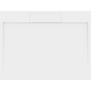 Douchebak Marmer Sapho Irena 130x100x3.5 cm Rechthoek Wit