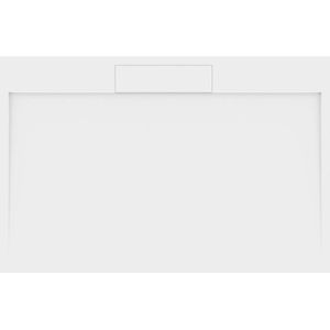 Douchebak Gegoten Marmer Sapho Irena 150x100x3.5 cm Rechthoek Wit