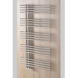 Designradiator sapho nympha recht 60x112.2 cm 354w chroom