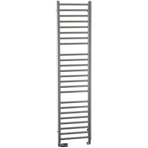 Handdoekradiator Sapho Dina Recht 40x156 cm Metallic Antraciet