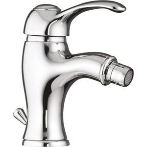Bidetmengkraan Sapho Kirk� 1-hendel Gebogen 16.6 cm Chroom (incl. clickwaste)