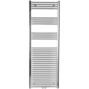 Handdoekradiator sapho alya recht 60x176 cm chroom