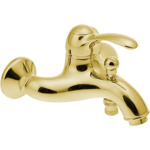 Sapho Kirke Wandmontage badmengkraan goud zonder handdouche