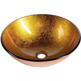Sapho Ago glas waskom diameter 42 cm goud