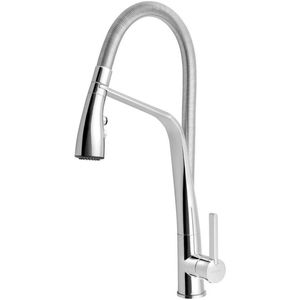Keukenmengkraan Sapho Arla 1-hendel 47.5 cm met Uittrekbare Uitloop Chroom