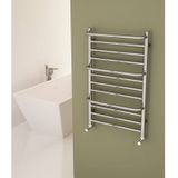 Radiator sapho manisa recht 50x80 cm met 3 handdoekhangers chroom