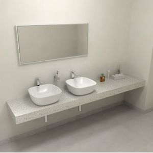 Sapho Tailor Rockstone werkblad 250x50 cm, versie L