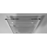 Elektrische handdoekradiator sapho recht 45x97 cm 415w wit