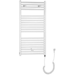 Elektrische handdoekradiator sapho recht 45x97 cm 415w wit