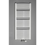 Handdoekradiator sapho aqualine gebogen 55x123.7 cm wit