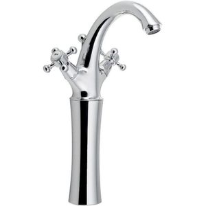 Crosswater Belgravia Wastafelkraan - inbouw - 3 gats - hendel - chroom