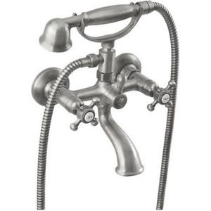 Badmengkraan Sapho Antea met Handdouche 2-knop 11 cm Geborsteld Nikkel
