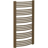 Handdoekradiator sapho egeon gebogen 59.5x81.8 cm brons