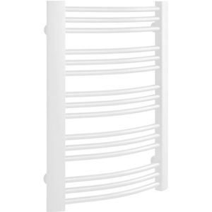 Handdoekradiator sapho egeon gebogen 59.5x81.8 cm wit