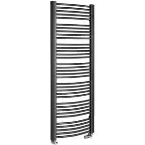 Sapho Egeon radiator antraciet 59.5x174cm 1057W