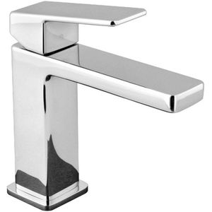 Wastafelmengkraan Sapho Notos 1-hendel Recht 16.6 cm Chroom