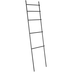 Handdoekhouder ladder sapho debut 186 cm zwart mat