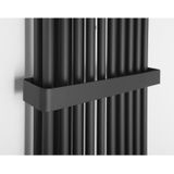 Designradiator sapho fede 150x49 cm mat zwart