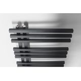 Designradiator sapho sophina 60x121,5 cm 623w mat zwart