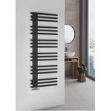 Designradiator sapho sophina 60x121,5 cm 623w mat zwart