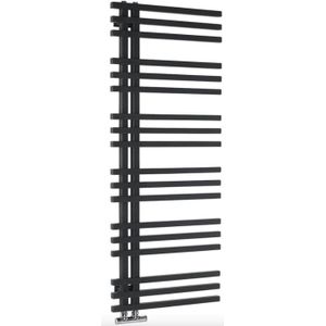 Designradiator sapho sophina 60x121,5 cm 623w mat zwart