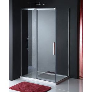 Polysan - Altis - Douchecabine - Chroom - Rechthoekig 150x80cm