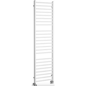 Handdoekradiator Sapho Dina Recht 40x156 cm Mat Wit