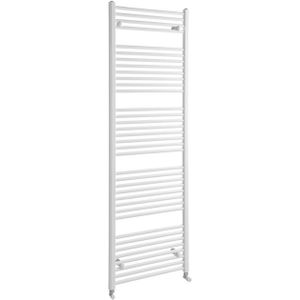 Aqualine Direct handdoekradiator zijaansluiting 60x185 wit