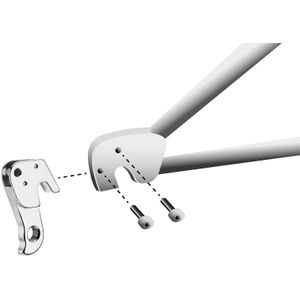 Union-Schaltauge GH-149 mit Schraubensatz M3x1.0