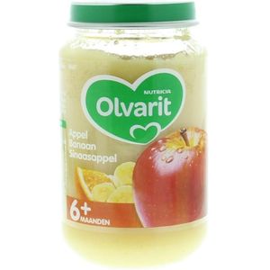 Olvarit Appel banaan sinaas 6M57 200 gram