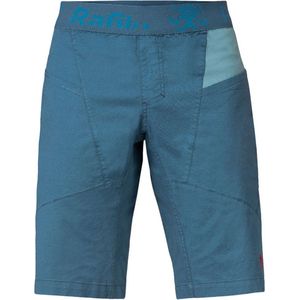 Rafiki - Megos - Korte Broek - Blauw - Katoen met Elastaan