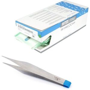 Splinterpincet Feilchenfeld 11,5cm disposable steriel, 25 stuk